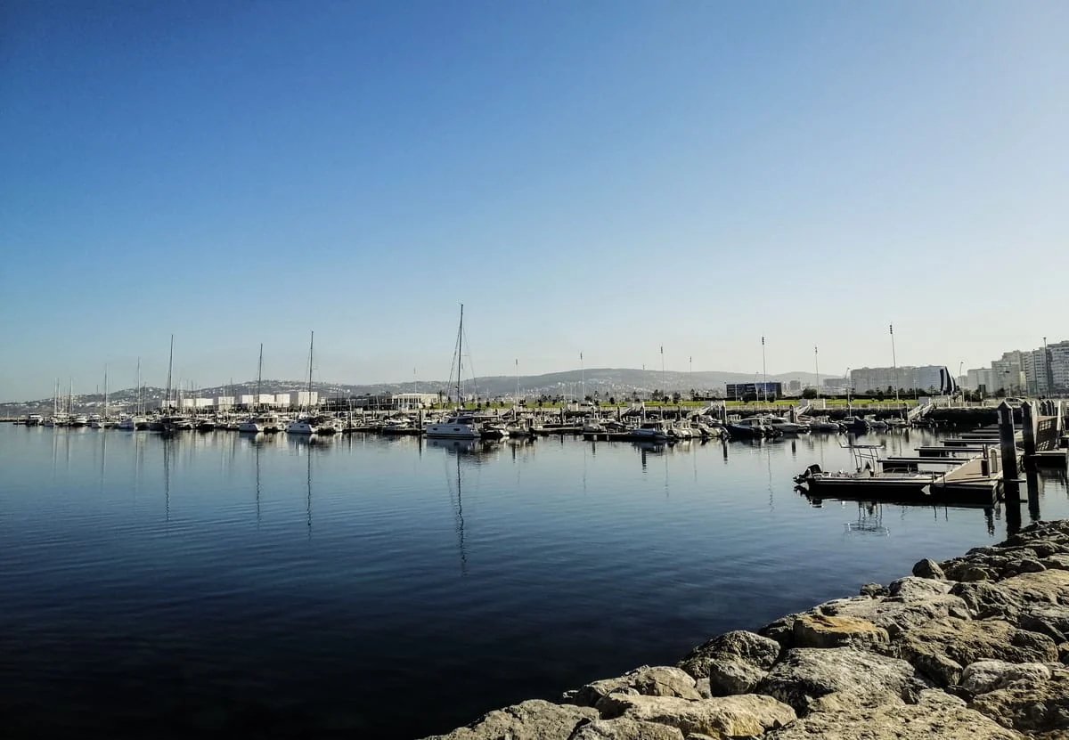 Vue de la baie de Tanger